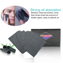 80Pcs/pack Men Blotter Face Oil Control Absorbing Paper Blotting Tissues