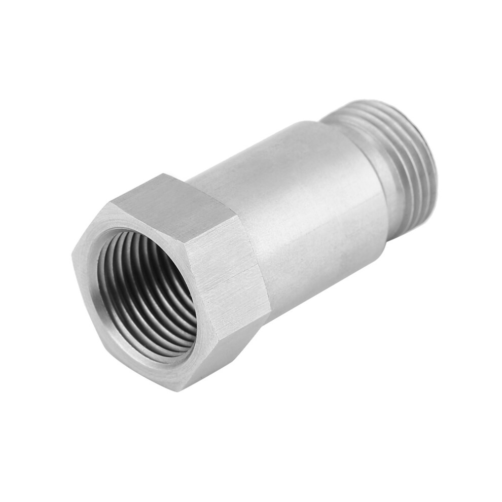 2 Pack O2 Stainless Steel Oxygen Sensor Bung Adapter Extension Extender M18-1.5 X 45Mm 4121324145690