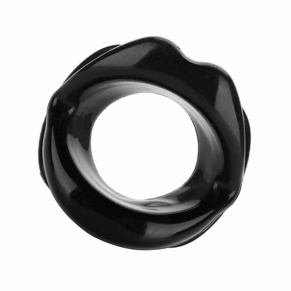 Black Silicone Face Lifting Lip Exerciser Mouth Muscle Tightener Tightening Anti Wrinkle Tool