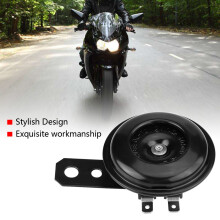 Universal wasserdichte Motorradhupe 12V 105dB lauter Lautsprecher, Schwarz