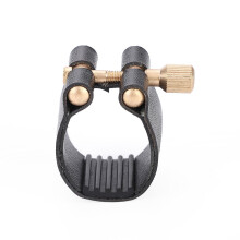 PU Ligature Fastener with Plastic Cap for Clarinet Bakelite Mouthpiece Durable