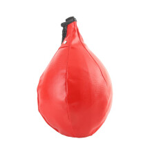 Aufblasbares Box- Speedballhängesack MMA-Schlagtrainingausrüstung (Rot)