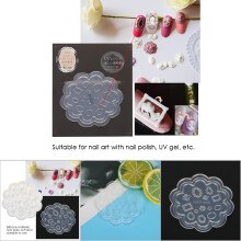 3D Silikon Nagelkunst-Vorlagen – Dauerhafter Acrylform für DIY-Maniküre