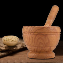 Manual Plastic Garlic Grinder Spices Herbs Mortar Pestle Set Grinding Bowl Kitchen Tool(#1)