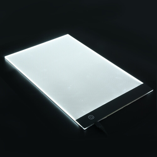 A4 USB LED Light Stencil Board Light Box Tracing Drawing Board (3-Level Adjustable Brightness) 2