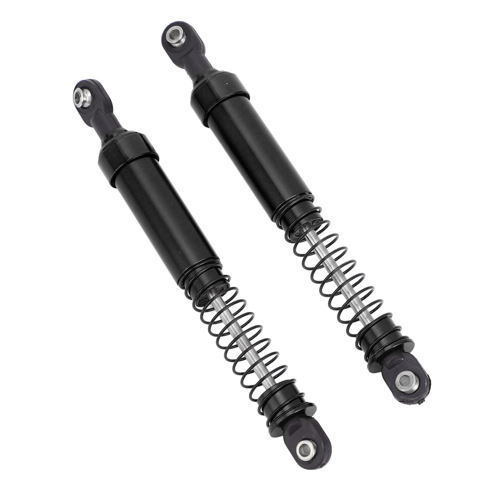 Big Bore Shock Absorber Oil Damper Rc Shock Absorber Set Rc Dampers For Scx10 1/10 Rc Crawler Car 105Mm Aluminum Alloy Black 4251324154931