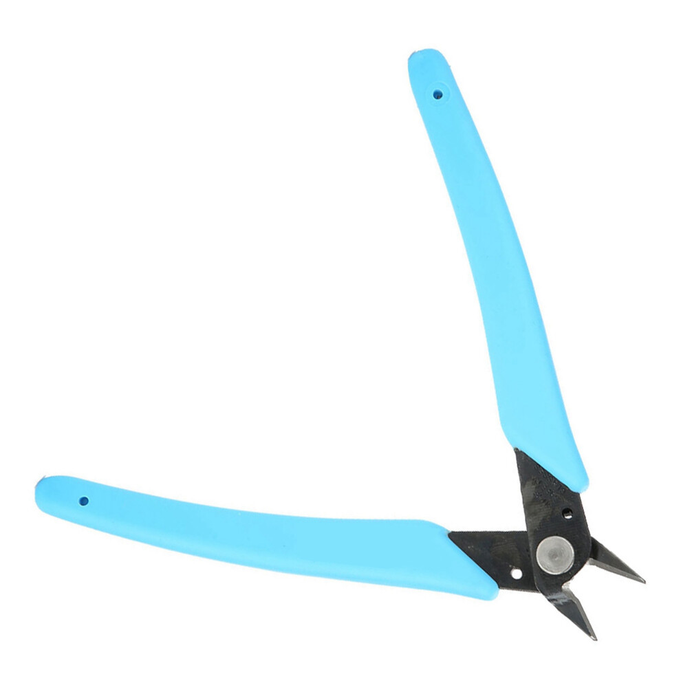 Blue Nail Art Decorations Picker Rhinestone Remover Nail Cutter Scissors Manicure Tool