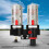 PT1/2 Luftkompressor Filterfalle Öl-Wasser-Separator Kit, 40µm, 60CC Wasserbehälter 7