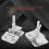 Silk Screen Printing Clamp Zinc Alloy Frame Hinge Clamp Hobby Tool 5