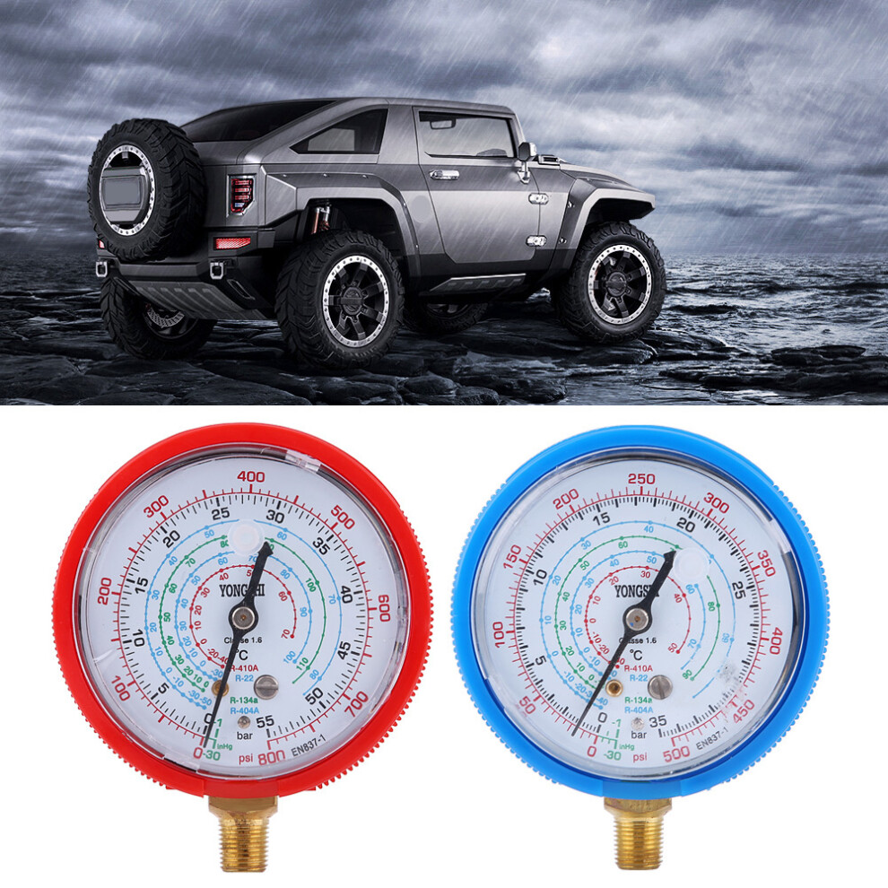 Pair Of Air Conditioner R410a R134a R22 Refrigerant High & Low Pressure Gauge Kit 8451324157659