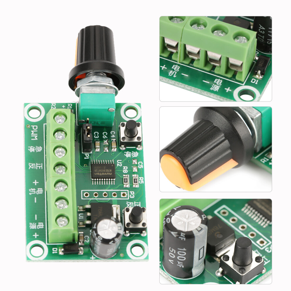 6-30V Dc Brushless Motor Pulse Width Pwm Speed Controller Regulator Switch 3271324158303
