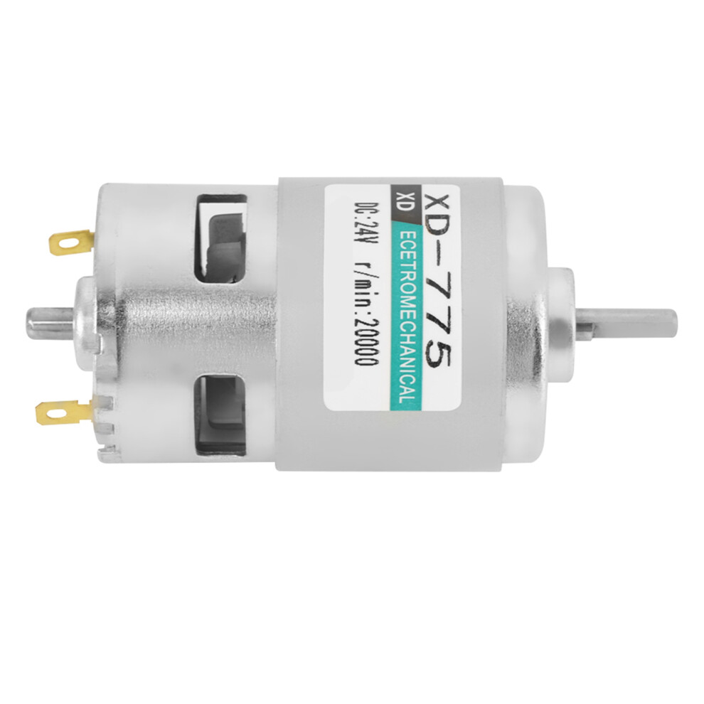 Xd-775 24V High Speed Low Noise Double Ball Bearing Brush Dc Motor (24V 20000Rpm) 4221324158437