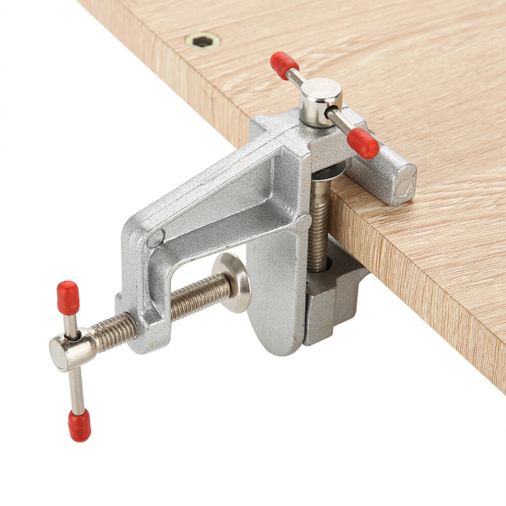 Aluminum Alloy Mini Vise Hobby Table Craft Jewelry Clamp Vice Repair Tool With Adjustable Jaw 4901324160226