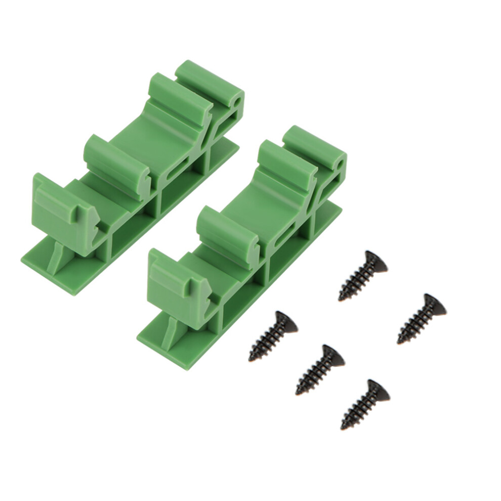 10Sets 35Mm Pcb Din C45 Rail Adapter Circuit Board Mounting Bracket Stand Carrier 9381324160283