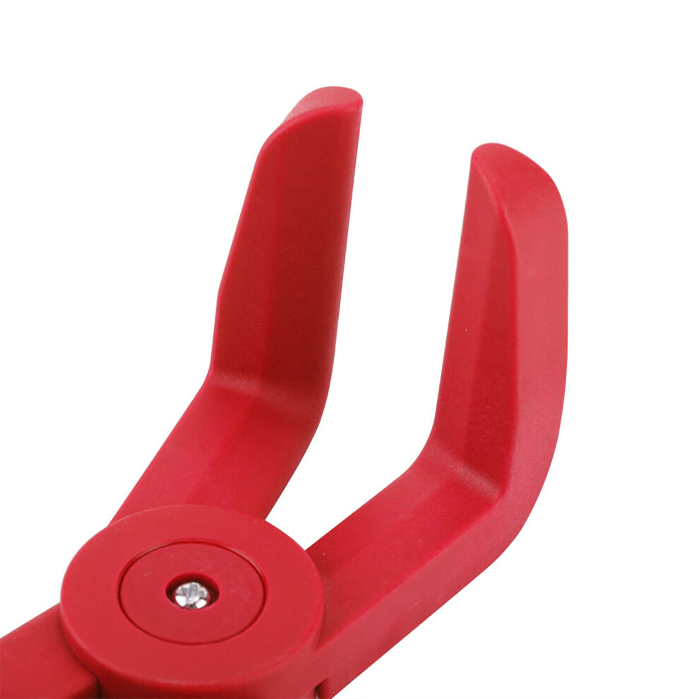 3Pcs Plastic Flexible Hose Clamp Tool Set Brake Fuel Water Line Clamps Plier Kit (Red) 8191324161736
