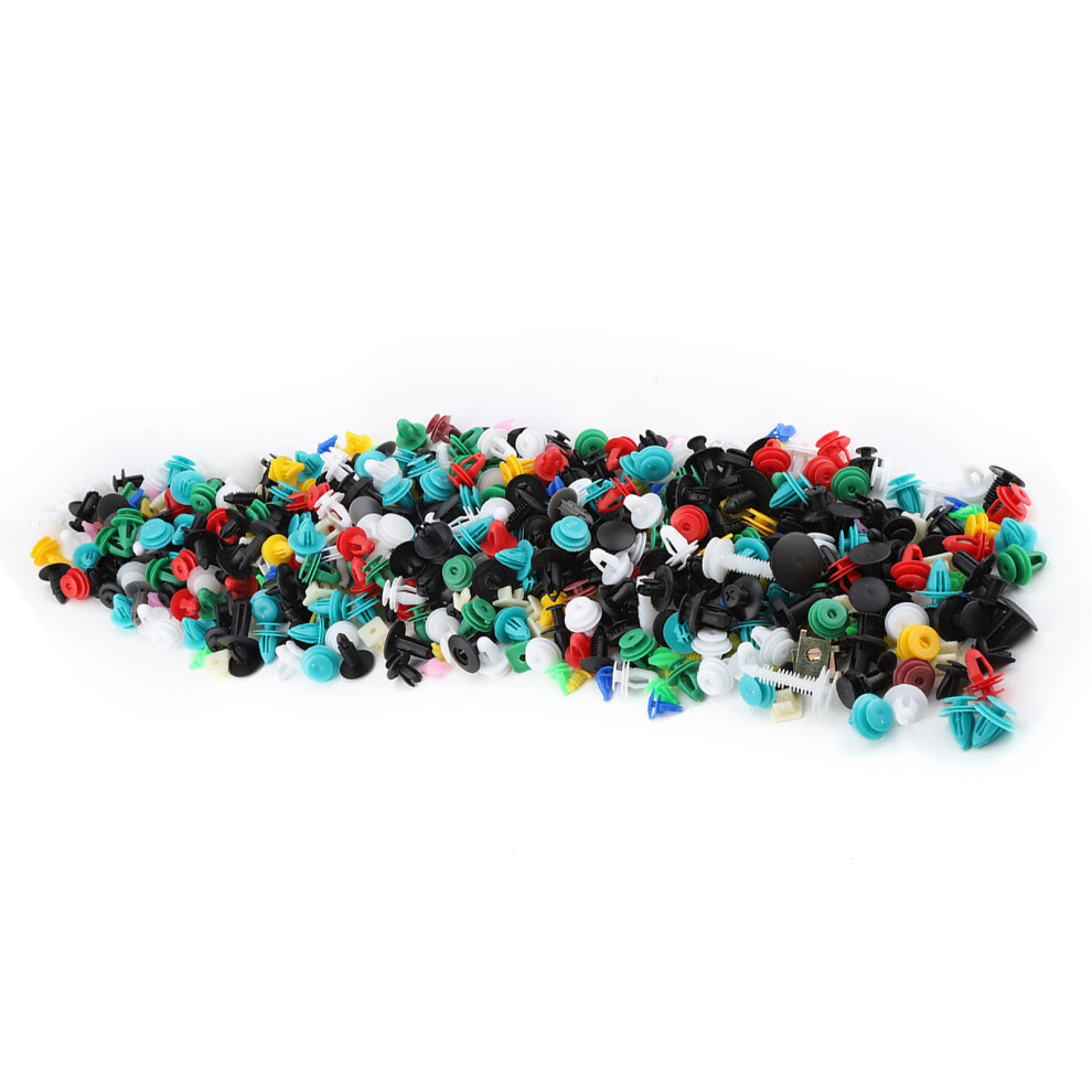 300G 20Â30 Types Assorted Plastic Car Door Trim Clip Bumper Fastener Retainer Rivet Push Pin Kit 7691324162036