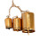 3 Giant Harmony Cow Bell Large Vintage Handmade Rustic Lucky Christmas 5