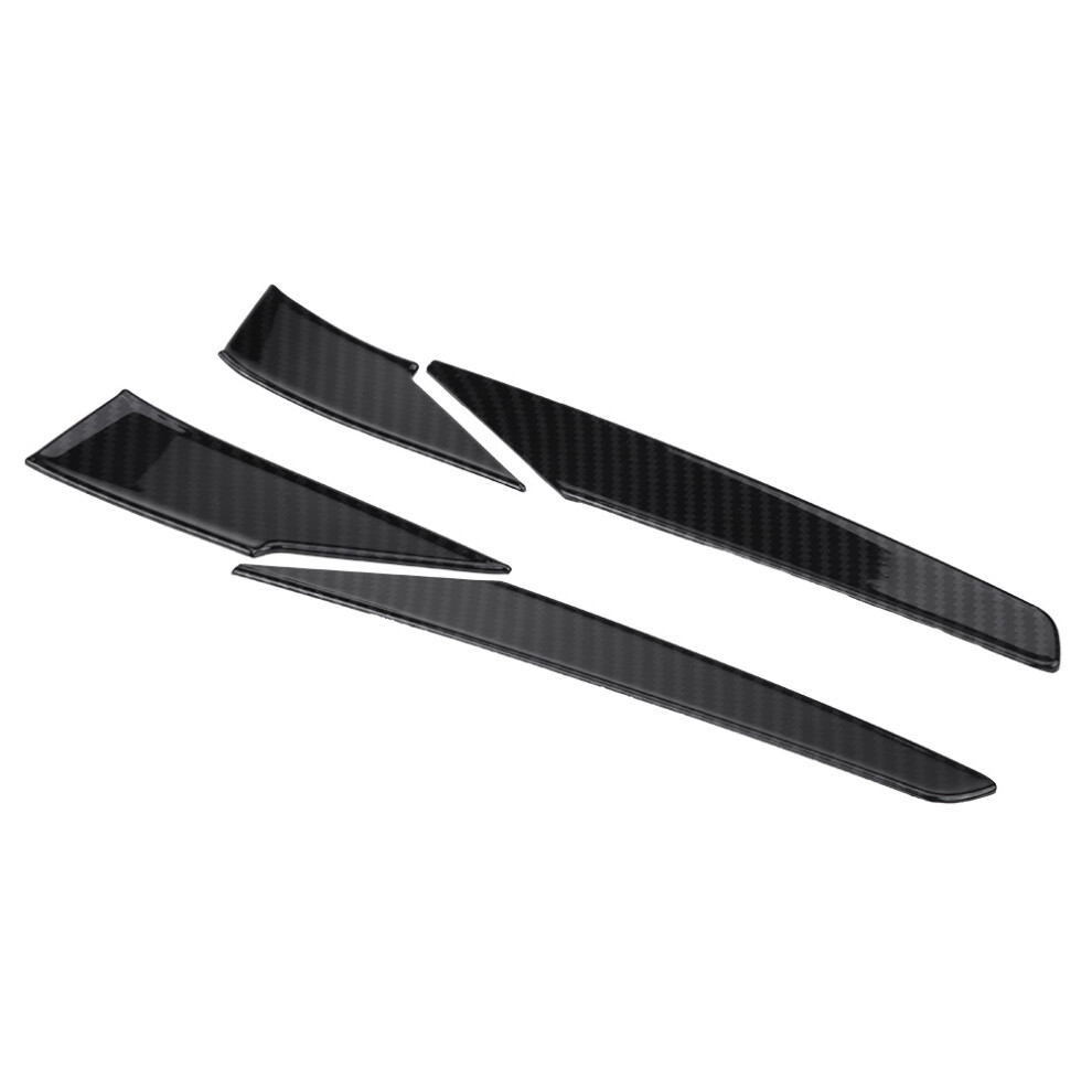 Rearview Mirror Mouldings Strips Cover Trim For Hyundai Encino Kona 17-20 Suv Carbon Fiber 4931324163248