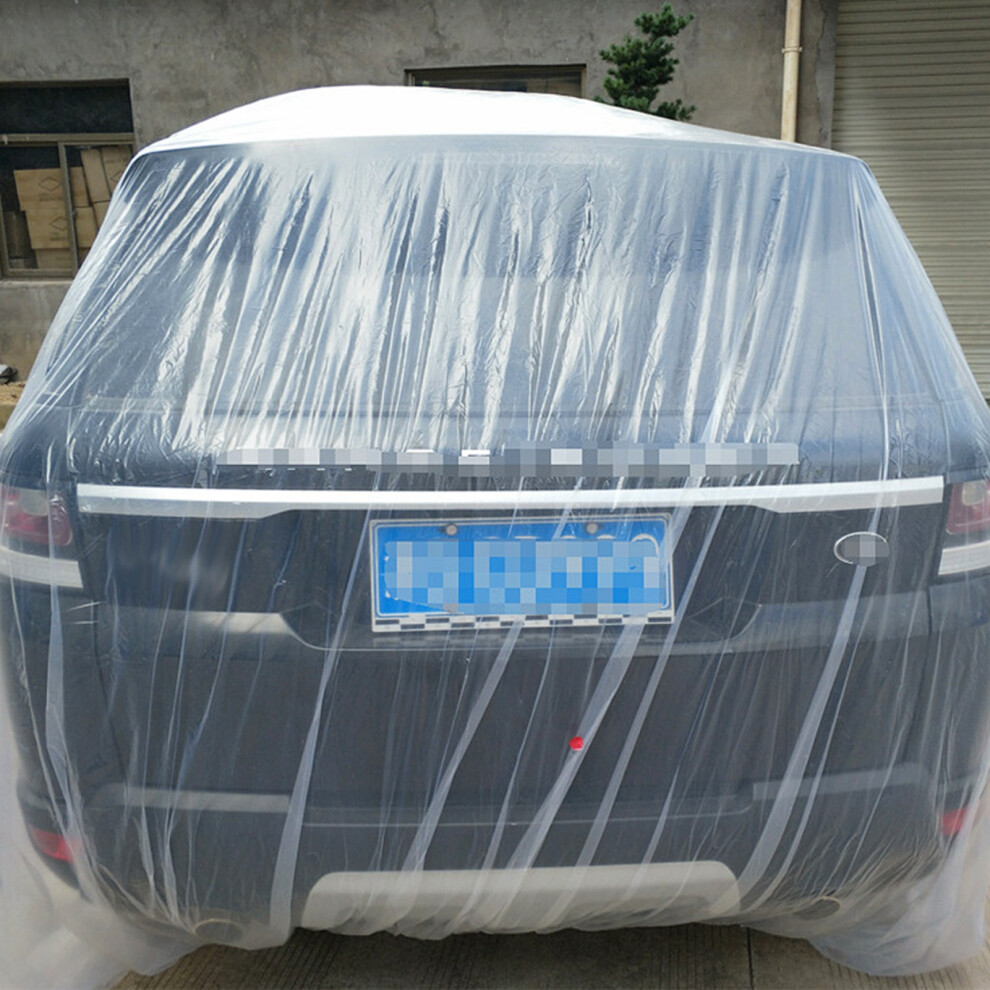 1Pcs Car Cover Outdoor Dust Rain Snow Proof Protection Temporary Disposable 7891324166182