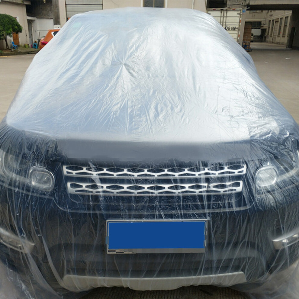 1Pcs Car Cover Outdoor Waterproof Dust Rain Snow Resistant Protection Temporary Disposable 7891324166168