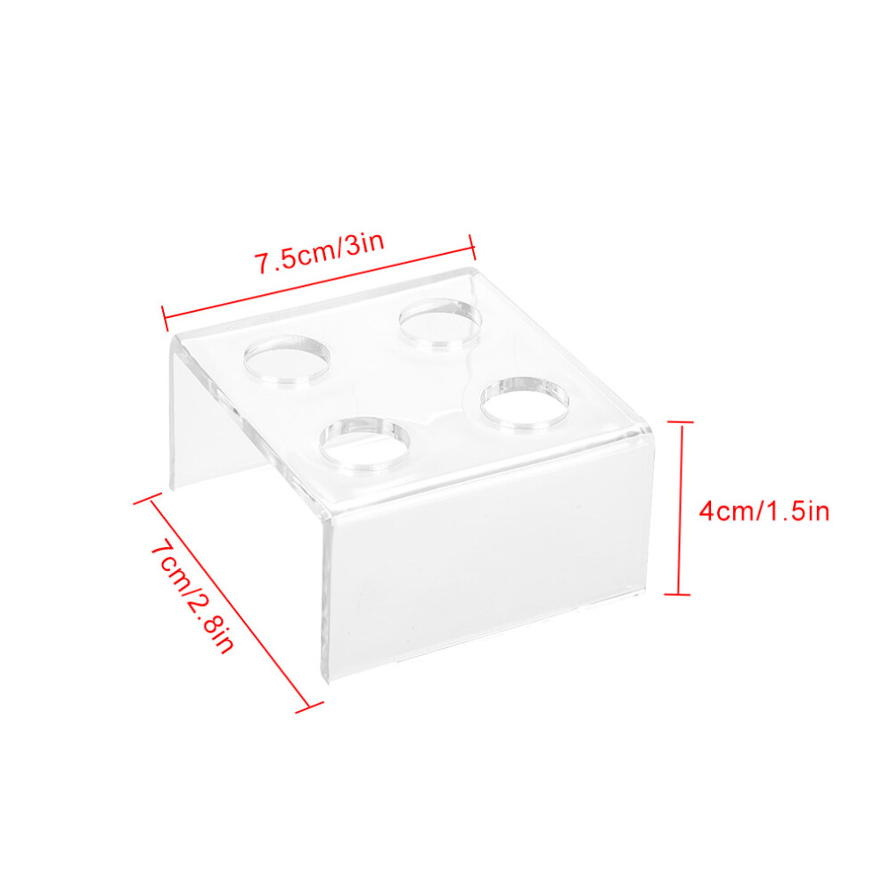 4 Holes Lipstick Mould Holder Lip Balm Makeup Cosmetic Mold Stand (03)