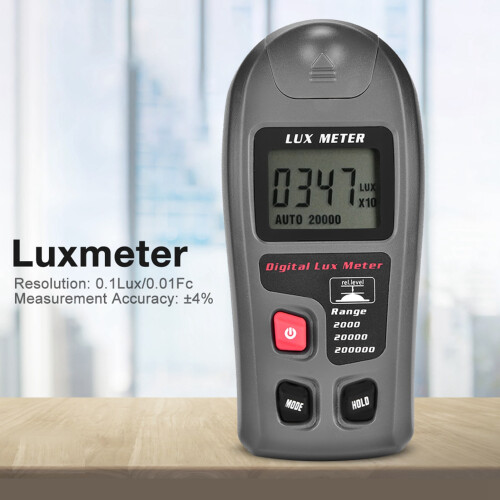 MT-30 Digital Luxmeter LCD Display Light Meter Environmental Testing Illuminometer 2