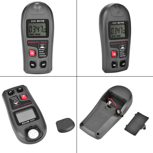 MT-30 Digital Luxmeter LCD Display Light Meter Environmental Testing Illuminometer