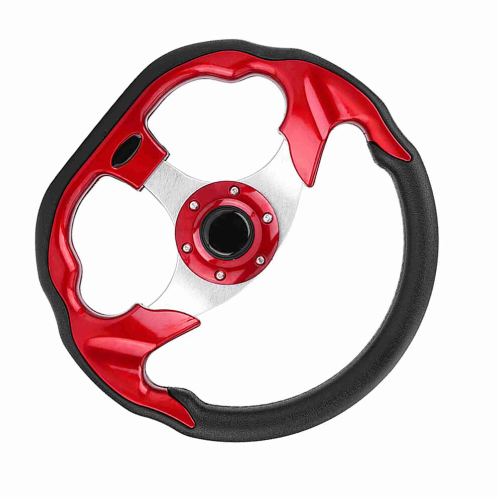 320Mm The Latest Carbon Fiber Racing Steer Modification Mini Drifting Steering Wheel (Redï¼ Red 4931324166911