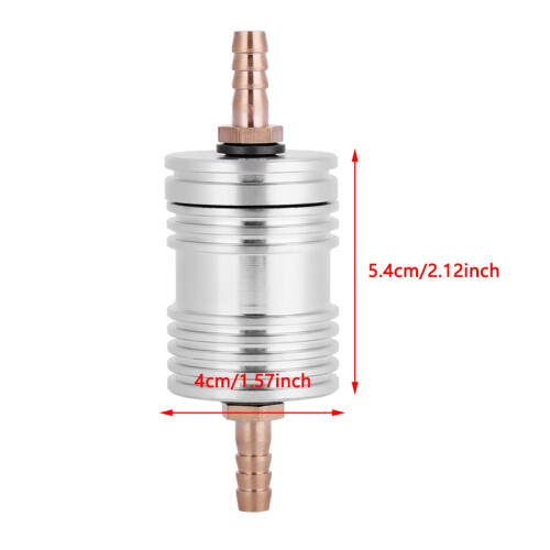 External Oil Heat Dissipation System Standard CNC Air Filter M8 Interface Fit for Motorcycle 2