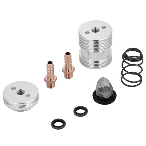 External Oil Heat Dissipation System Standard CNC Air Filter M8 Interface Fit for Motorcycle 1