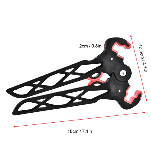 Folding Portable Compound Bow Stand Holder Rack Bracket for Archery Target Shooting(Long) 1
