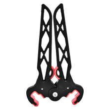 Faltbarer Kunststoff-Bogenständer Halter Rack für Zielschießen (Lang)