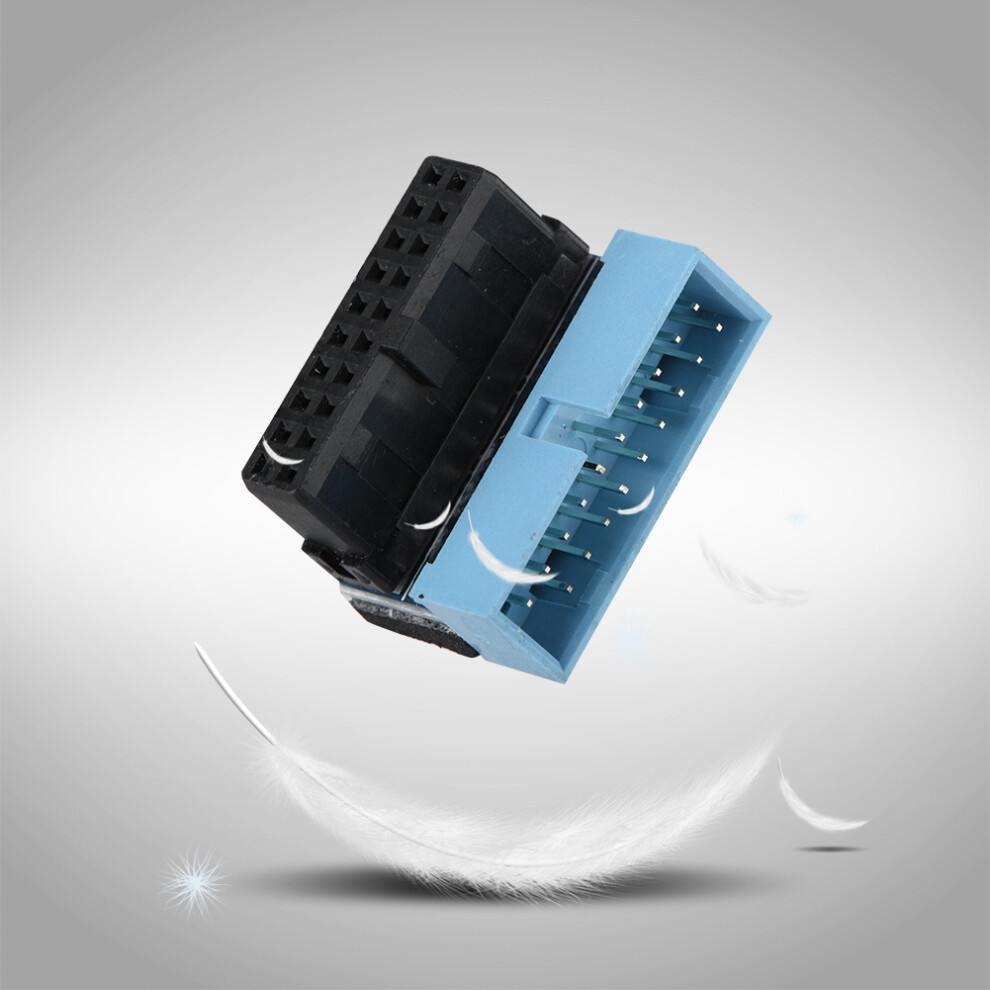 5Pcs 90 Degree Angled Usb 3.0 19-Pin Motherboard Internal Header 6931324168449