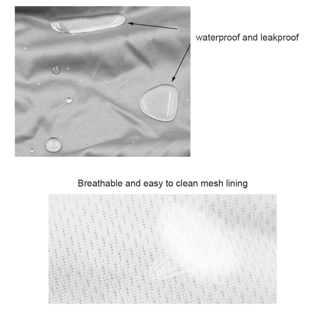 Grey Washable Adult Pocket Nappy Cover Adjustable Reusable Diaper Cloth
