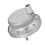 5V 60MM Hand Wheel Pulse Encoder Mill Router Manual Control For CNC System (White) 13