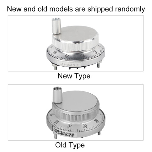 5V 60MM Hand Wheel Pulse Encoder Mill Router Manual Control For CNC System (White) 2