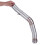 Motorcycle Modification Exhaust Vent Middle Link Pipe for Benelli TRK 502 6