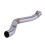 Motorcycle Modification Exhaust Vent Middle Link Pipe for Benelli TRK 502 2