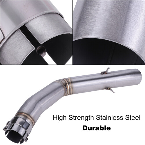 Motorcycle Modification Exhaust Vent Middle Link Pipe for Benelli TRK 502