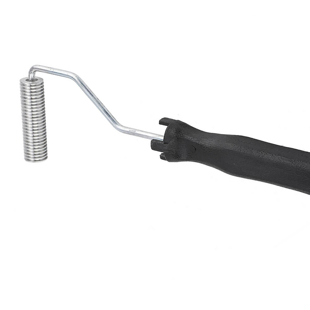Aluminum Alloy Fiberglass Bubble Laminating Roller Abs Handle For Grp Frp Resin Work (21*75Mm) 8281324173409