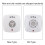 Ultrasonic Dust Mite Controller Repeller Low Noise Electric Plug In Mites Removing Device 1