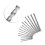 15Pcs 3-10mm Carbide Tip Masonry Drill Bit Set for Concrete Brick Tile Blue Plastic Box Packing 5