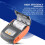 Wireless Portable Receipt Printer Bluetooth Thermal Bill Printer 58 mm (Orange, ) 16
