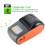Wireless Portable Receipt Printer Bluetooth Thermal Bill Printer 58 mm (Orange, ) 12