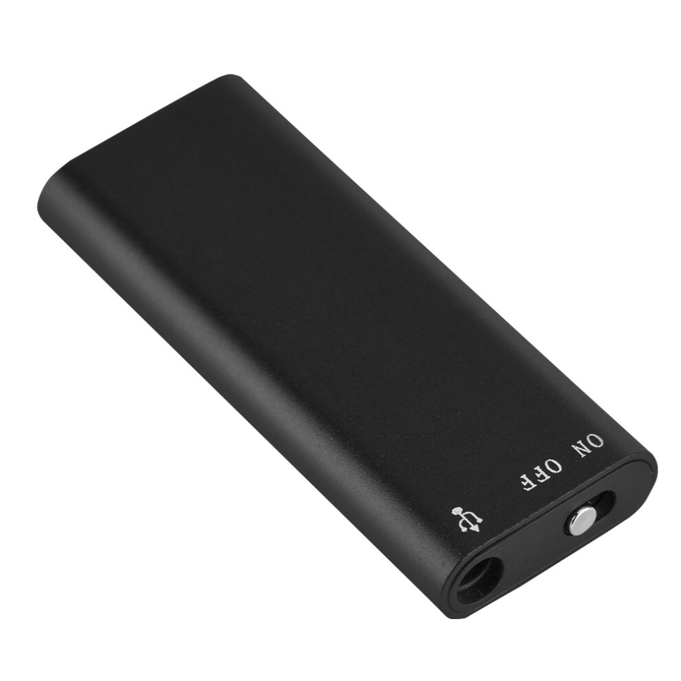 8GB Memory Voice Recorder 192Kbps Noise Cancelling 15-hour Recording Mini Audio Recorder-image-OPC-PHWFHTZ-NEW