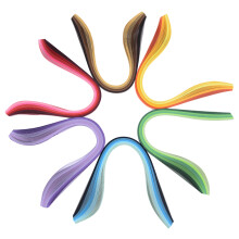 14PCS Paper Quilling DIY Kits with 6 Colors Quilling Strips DIY Crafts Tool Set