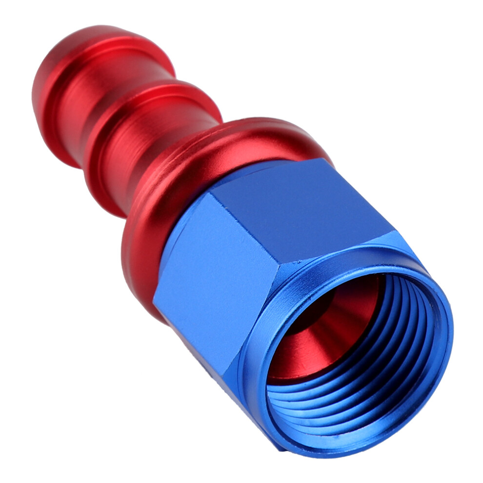 An10 Straight Push On Twist Lock Oil Gas Fuel Line Hose End Male Fitting 4351324180982