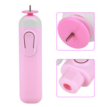 Pink Quilling- und Origami-Winder-Werkzeug Elektrischer Stahl-Kringelstift für Bastelarbeiten