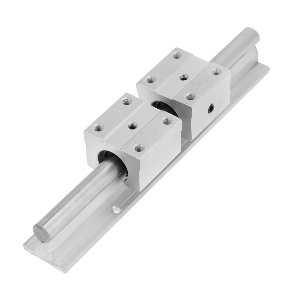 2Pcs Sbr12 200Mm Linear Slide Guide Shaft Rail 4Pcs Sbr12uu Bearing Block Cnc Parts 6911324182638