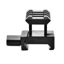 High Riser Rails Mount Scope Mount Fits 20mm Picatinny Rail Base Adapter Black